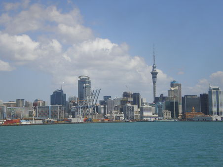 Auckland aus der Schiffsperspektive!