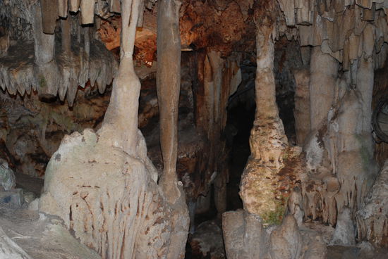unglaubliche Cango Caves in Outshoorn.... wir sind ca. 600 m tief hinein gegangen...