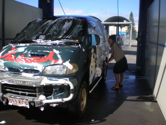 und Cris musste wieder geputzt werden und leider hat er uns danach verlassen...