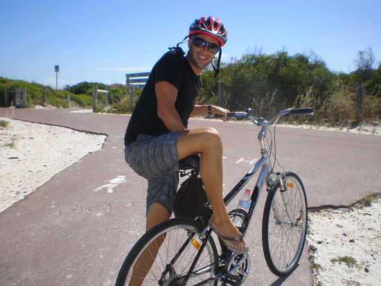 ... gehts hald die letsten Tage mit dem Radel weiter.