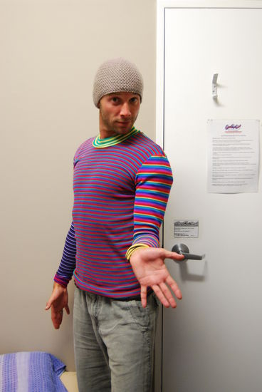 ...die Waschmaschienen machen was sie wollen hier!