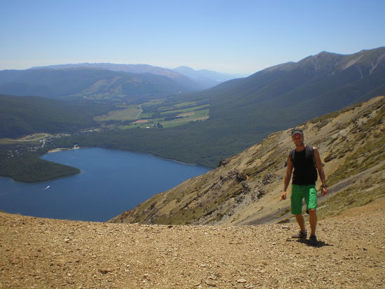 ...und hier auf der Wanderung im Nelson Lake NT...