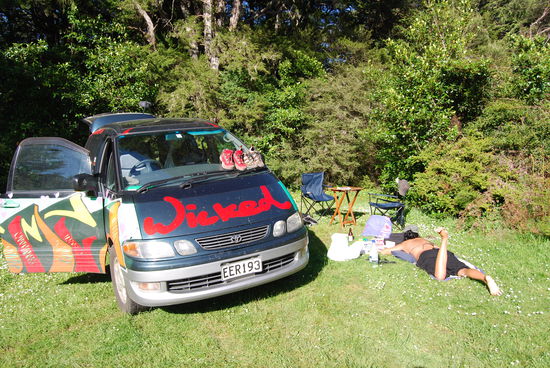 Mal einfach rausgefahren und uebernaechtig.... geht ja auch so 