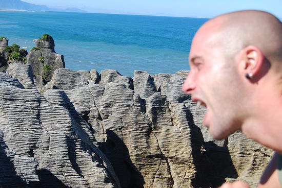 Pankakes schmeken hald schon lecker... hier in Punakaiki