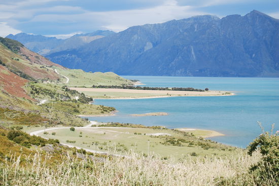 Aussicht vor Queenstown... Hmmm...