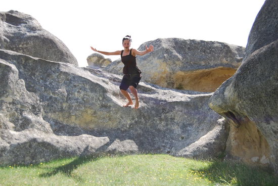 Die Elefant Rocks in Motueka... einfach nur Spass gemacht!