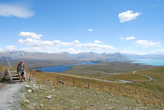 Am naechsten Morgen gabs aber trotz kleinem Kater diese wunderschoene Wanderung.
