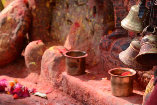 Opfergaben fuer die hinduistischen Goetter