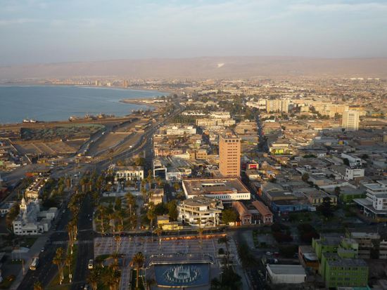 arica plus meer plus wueste