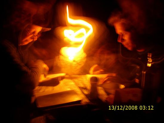 nicht weihnachten sondern okultistische sitzung in la laja - photo by kt