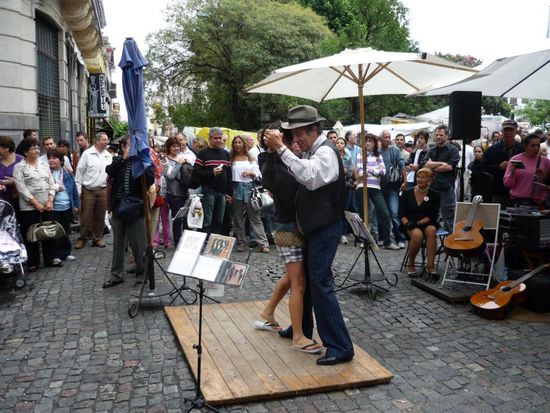 touristenatraktion tango in san telmo