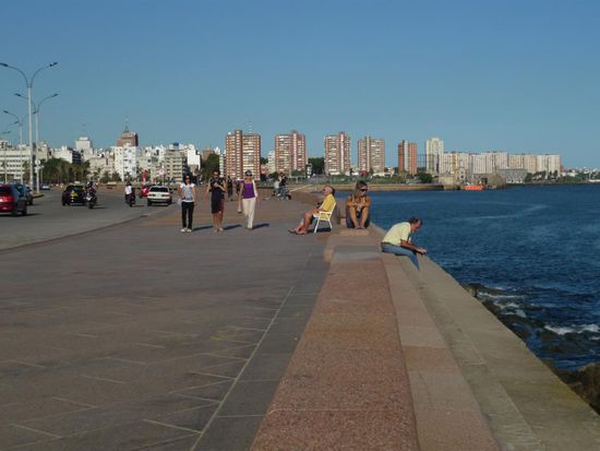 malecon nicht in la habana sondern in montevideo