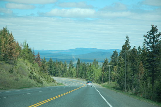 Unterwegs Richtung Kamloops