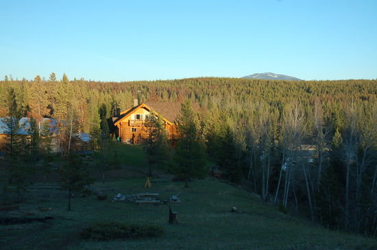 Blick auf die Big Creek Ranch