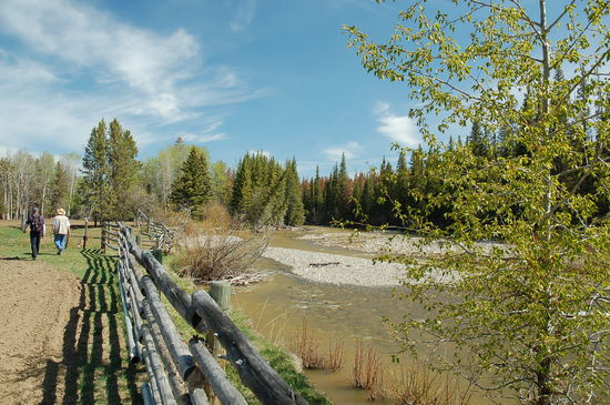 Jürg und Mani am Big Creek