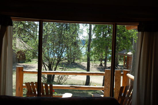 Ausblick von unserer schönen Veranda