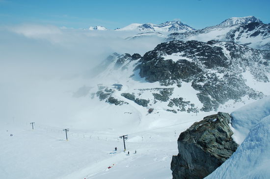 Es wird immer noch fleissig Ski gefahren