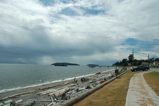 Wolken und Sonne kämpfen verbissen um die Vorherrschaft