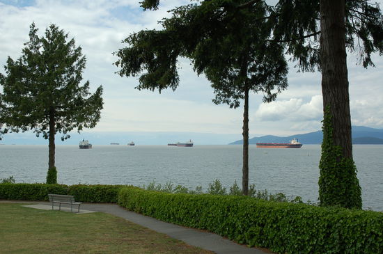 Es herrscht ein reger Schiffsverkehr