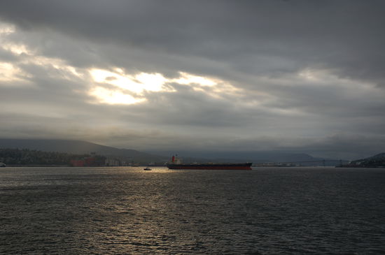 Abendstimmung im Georgia Strait