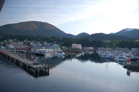 Wir nähern uns Ketchikan