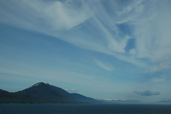 Schöne Wolkenformationen begleiten uns