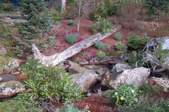 Die Gärten sind wirklich schön gestaltet.