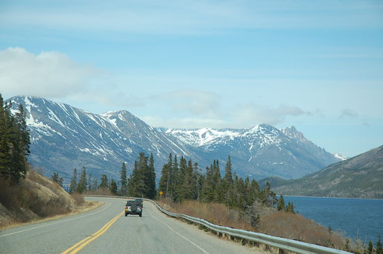 Wir sind im Yukon! What a feeling...