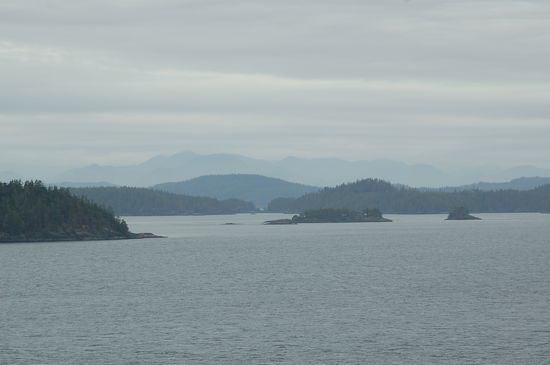 Grau in Grau gehts durch die Inside Passge