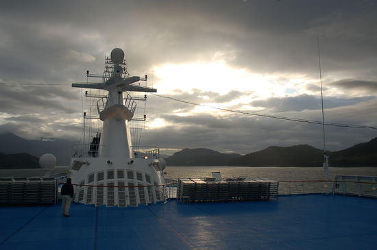 Mystisch verabschiedet sich die Inside Passage von uns