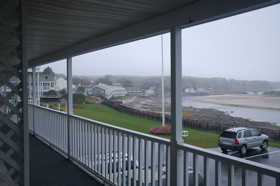 Die Aussicht von unserem Zimmer aus. Sie wäre einmalig wenn nicht so trostlos...