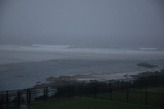 Das Rauschen der Wellen ist gewaltig