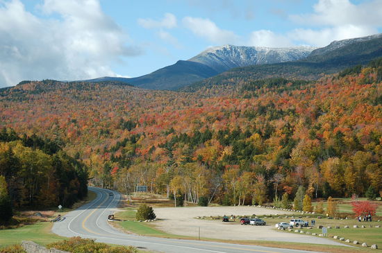 Wow... heute ist der Mount Washington noch besser zu sehen...