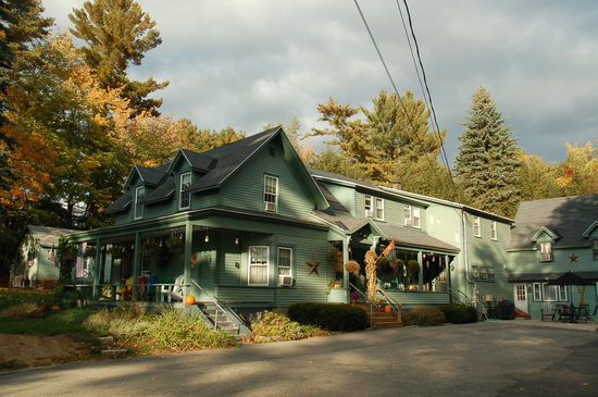 die heimelige Sprucemoose Lodge