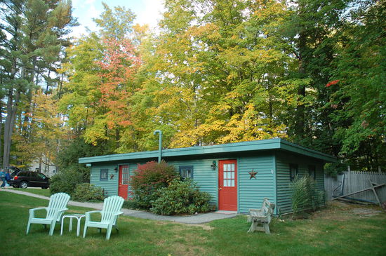 unser Cottage für die nächsten zwei Nächte