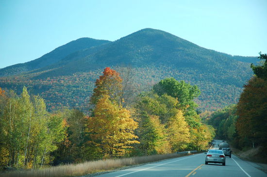 es geht weiter durch die Crawford Notch