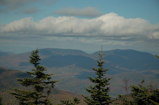 Die Aussicht über die Green Mountains ist grandios, obwohl sie alles andere als grün sind