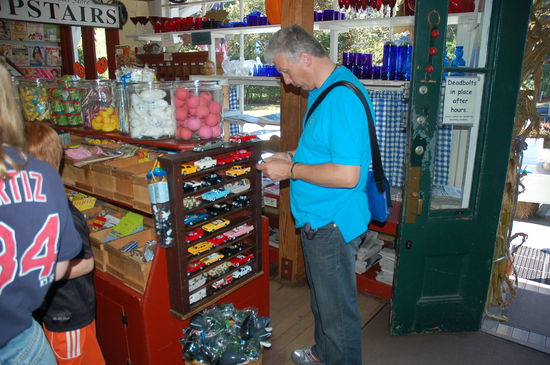 Die Auslage ist unbeschreiblich spannend