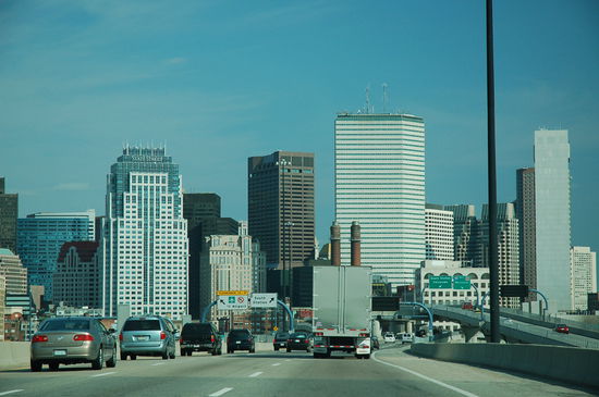 wir erreichen Boston