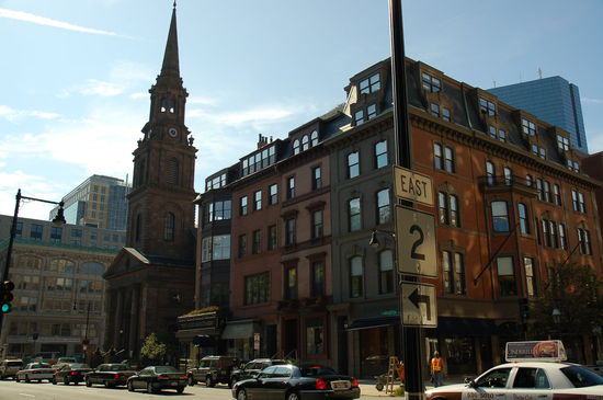 es geht zur Newbury Street