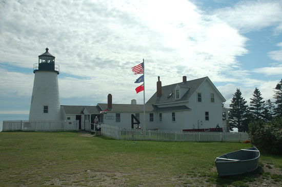das schöne Pemaquid Point Lighthouse