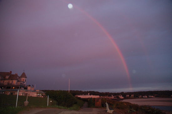 und dann noch ein Regenbogen als Zugabe