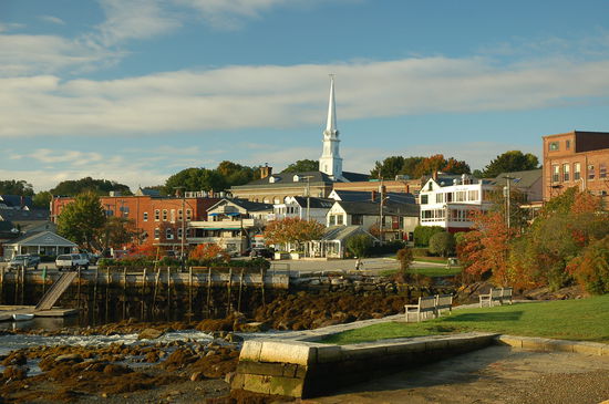 ein herrliches Neuengland Städtchen