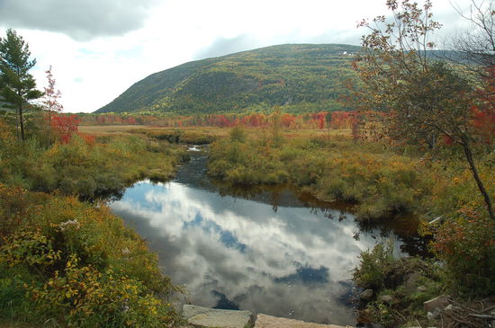 Der Cadillac Mountain von unten