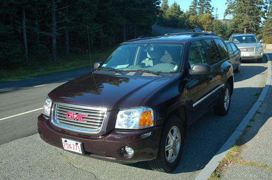 Das ist übrigens unser toller Wagen