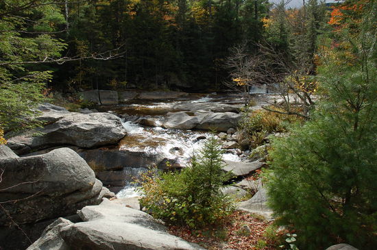 der Beginn der Screw Auger Wasserfälle