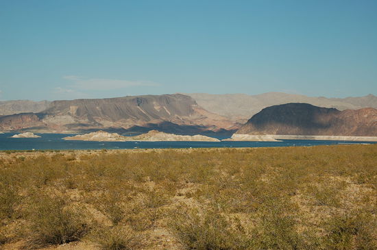 Der tolle Ausblick vom Standplatz aus