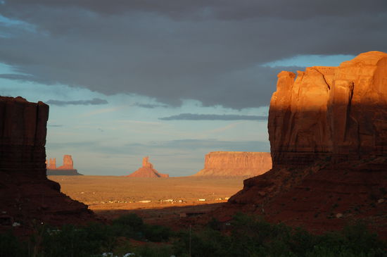 Was für eine abendliche Stimmung...