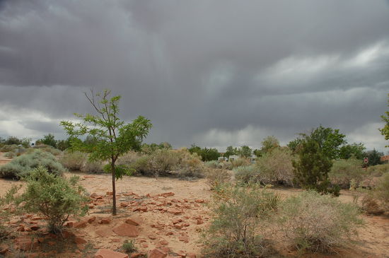 Au Backe! Das sieht nach Regen aus.