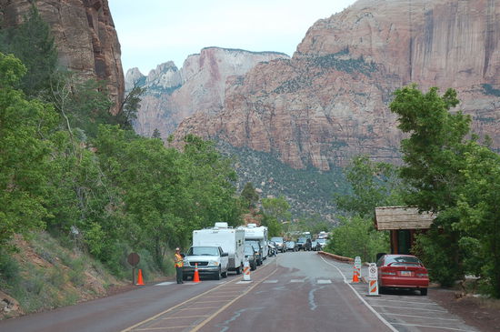 ... und die müssen alle wegen uns warten...